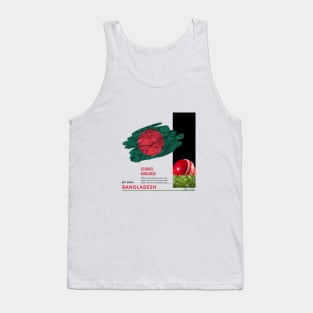 Bangladesh, T20, Cricket, Cricket World Cup,  Bangladesh Cricket, Bangladesh Independence Tank Top